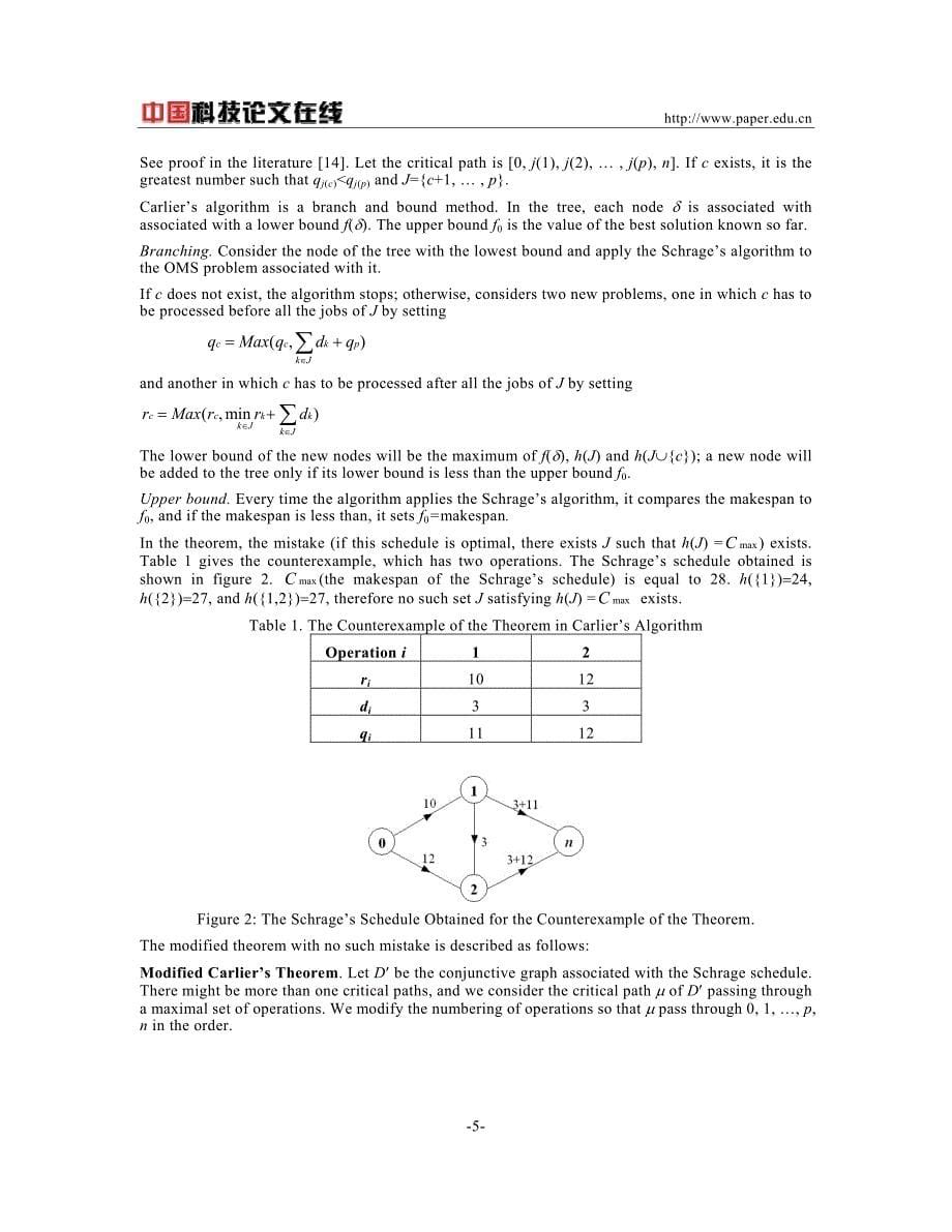 一种改进的作业车间调度转换瓶颈算法_第5页