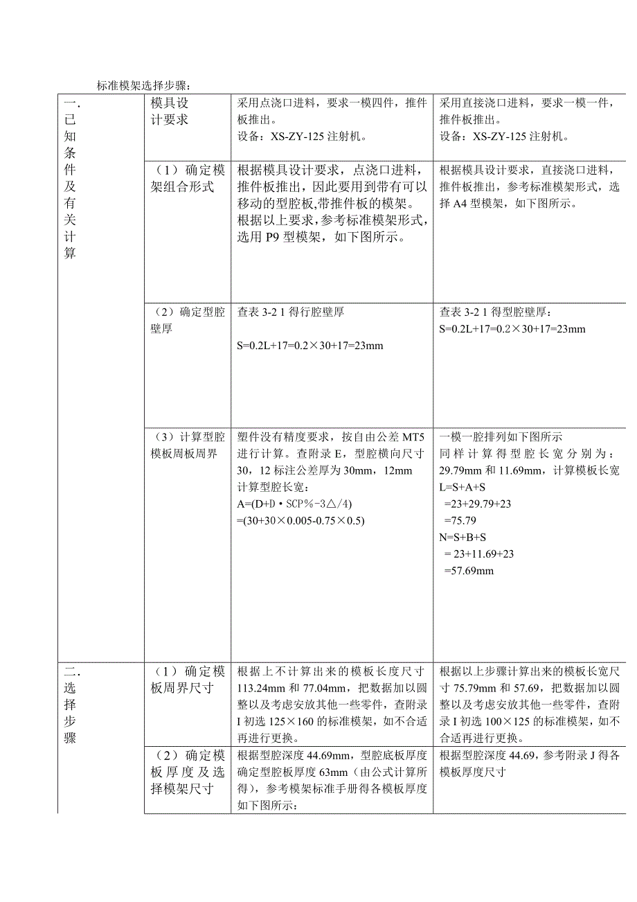 标准模架选择步骤_第1页