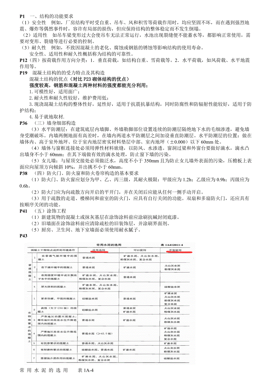 2015一级建造师《建筑工程管理与实务》考点_第1页