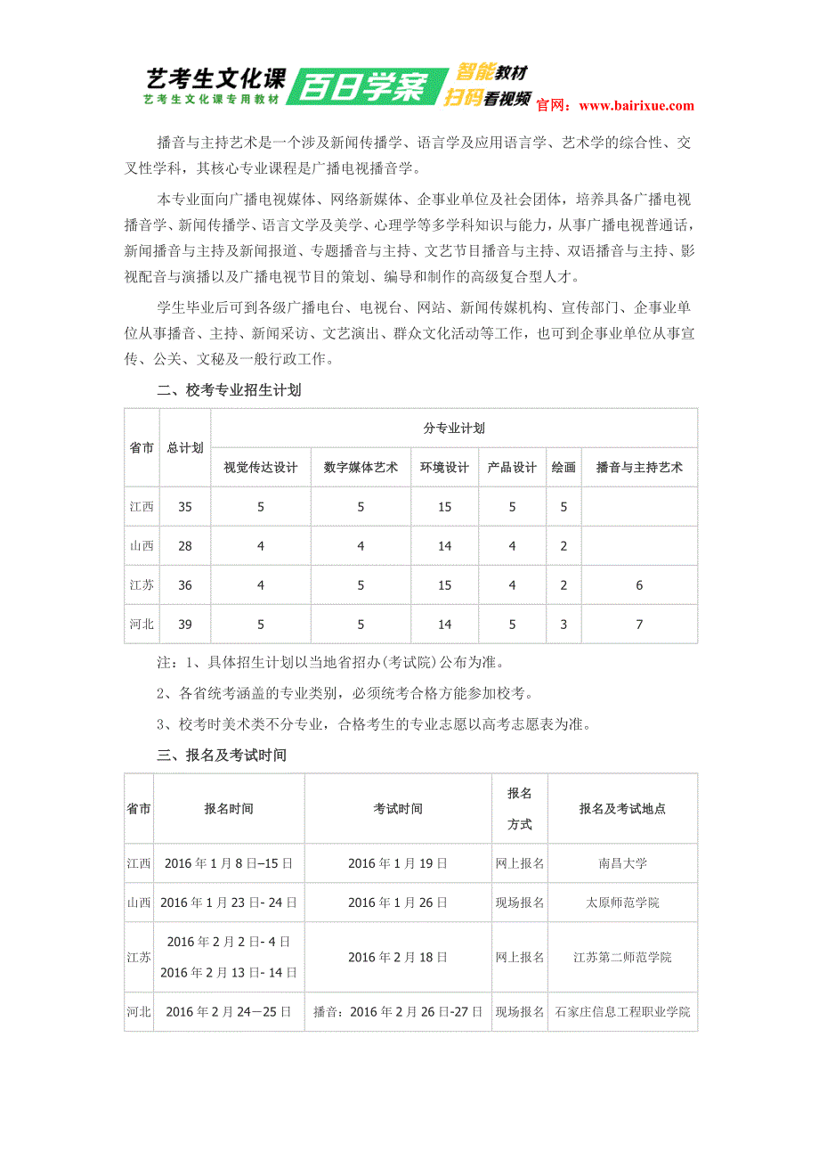 昆明理工大学2016年艺术类招生简章_第4页