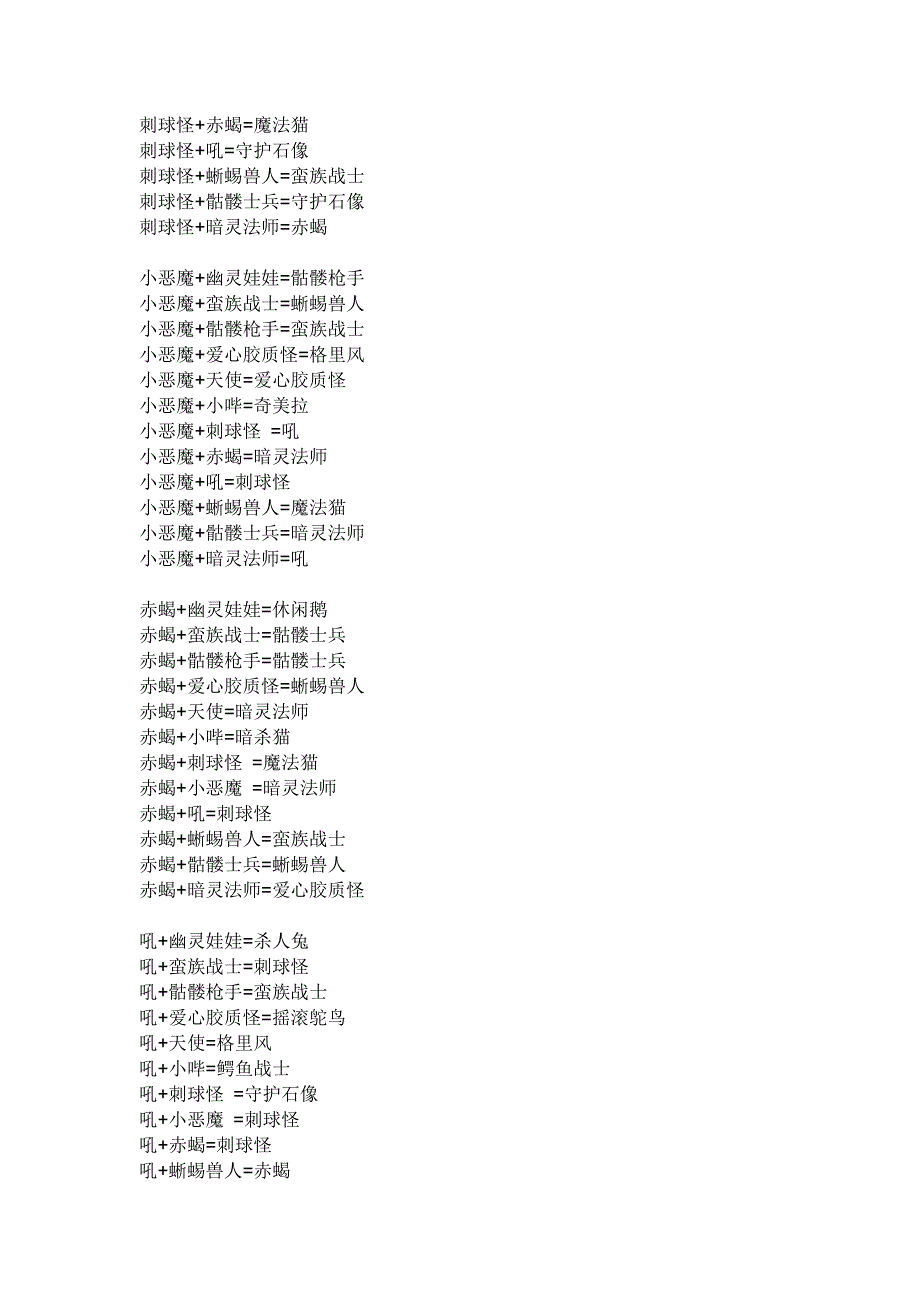 风色幻想5宠物合成表_第2页