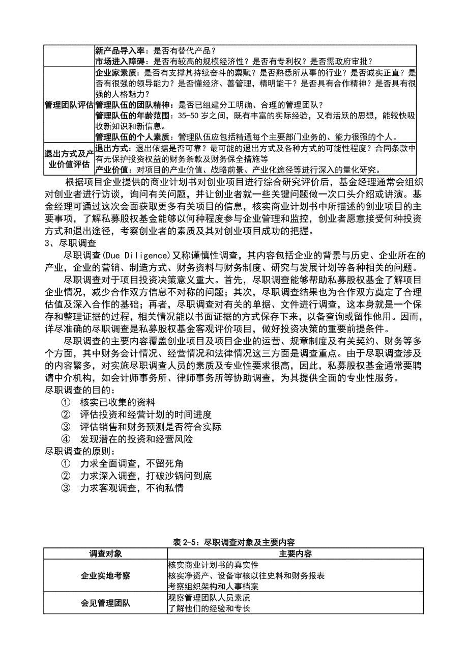 私募基金(有限合伙)设立及运营实施方案_第5页