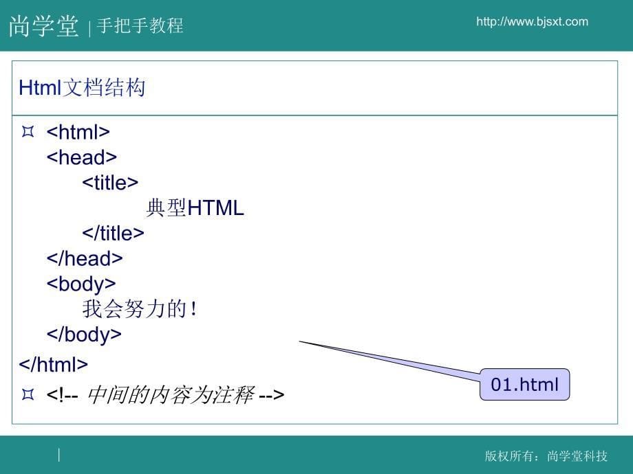 尚学堂html+css+javascript教程课件_第5页