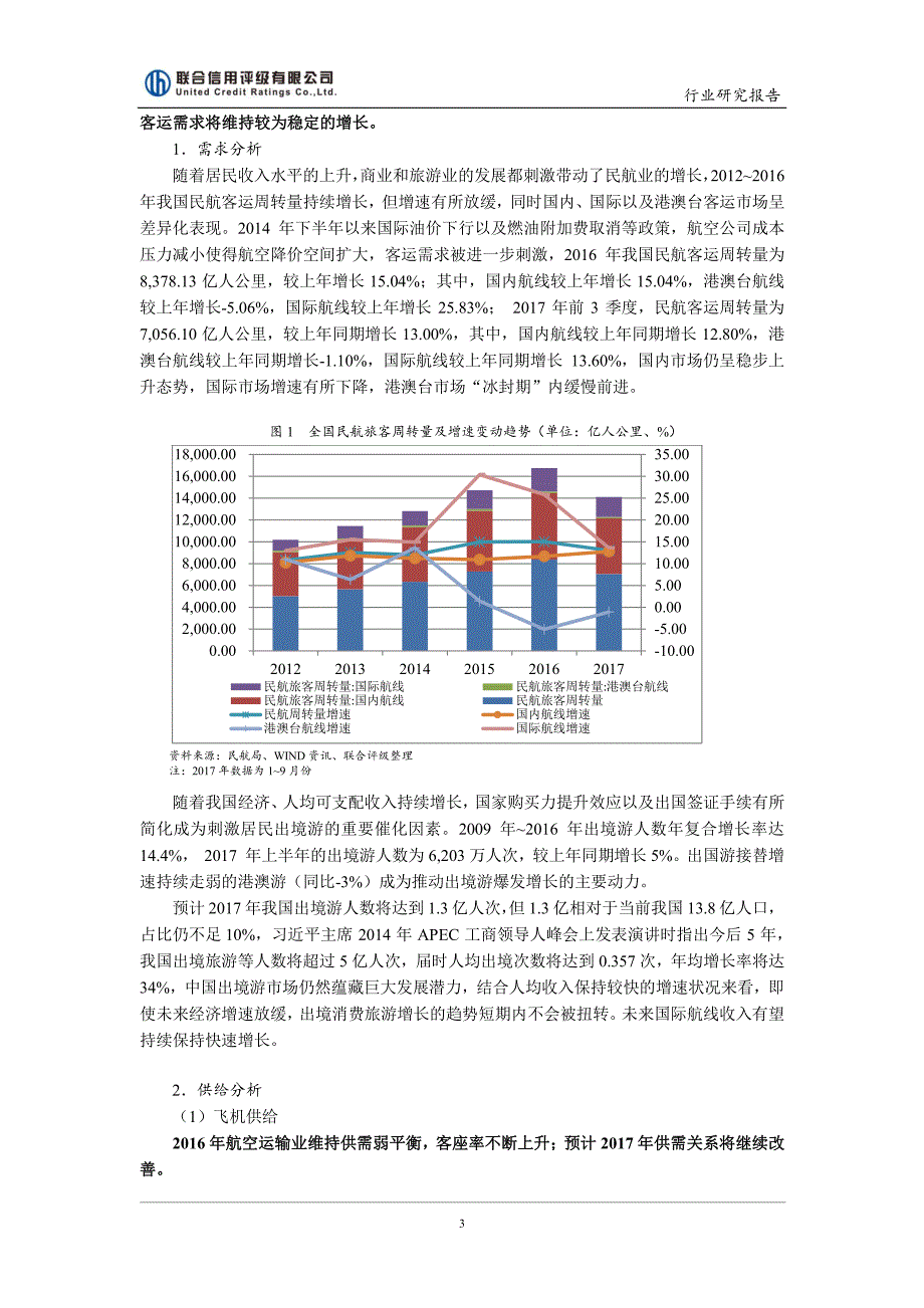 联合信用评级-2017中国航空运输行业研究报告-2017-12页_第3页