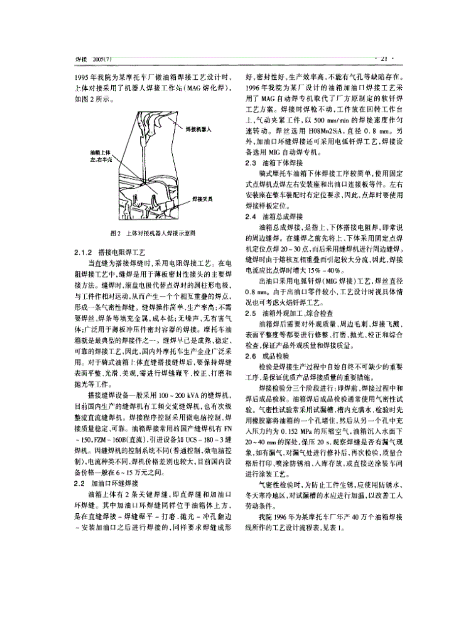 摩托车 油箱 工艺流程_第2页