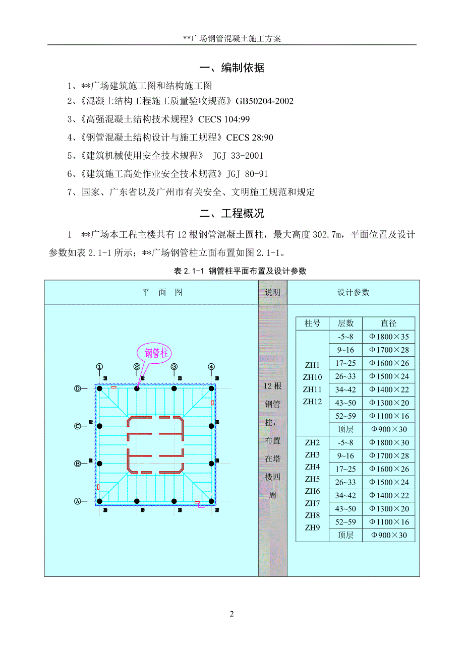 广东超高层办公楼钢管混凝土施工_第3页