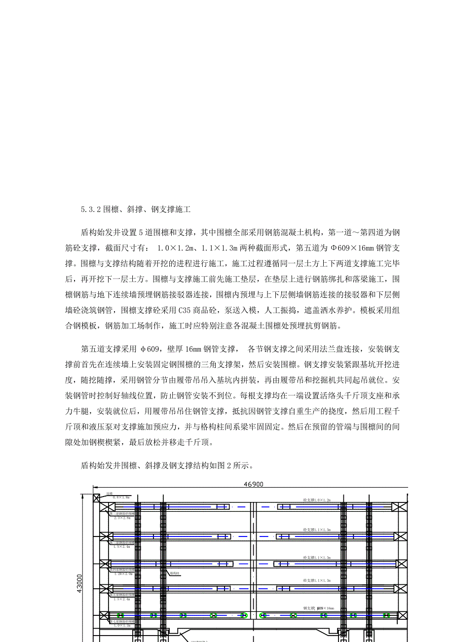 超大直径盾构始发井深基坑支护工法_第4页