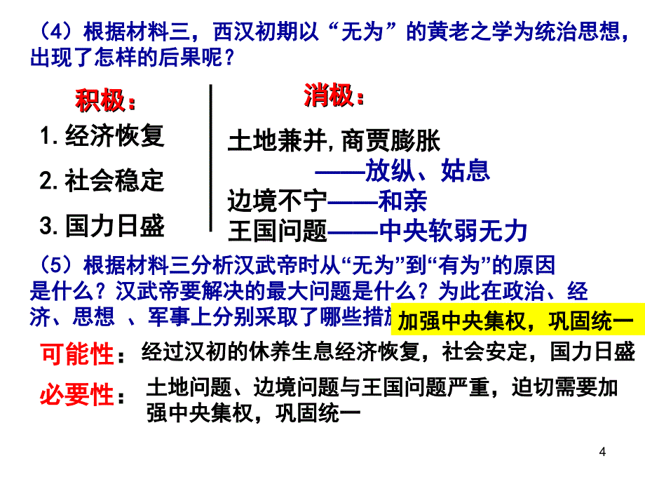 历史必修三专题一2汉代儒学_第4页