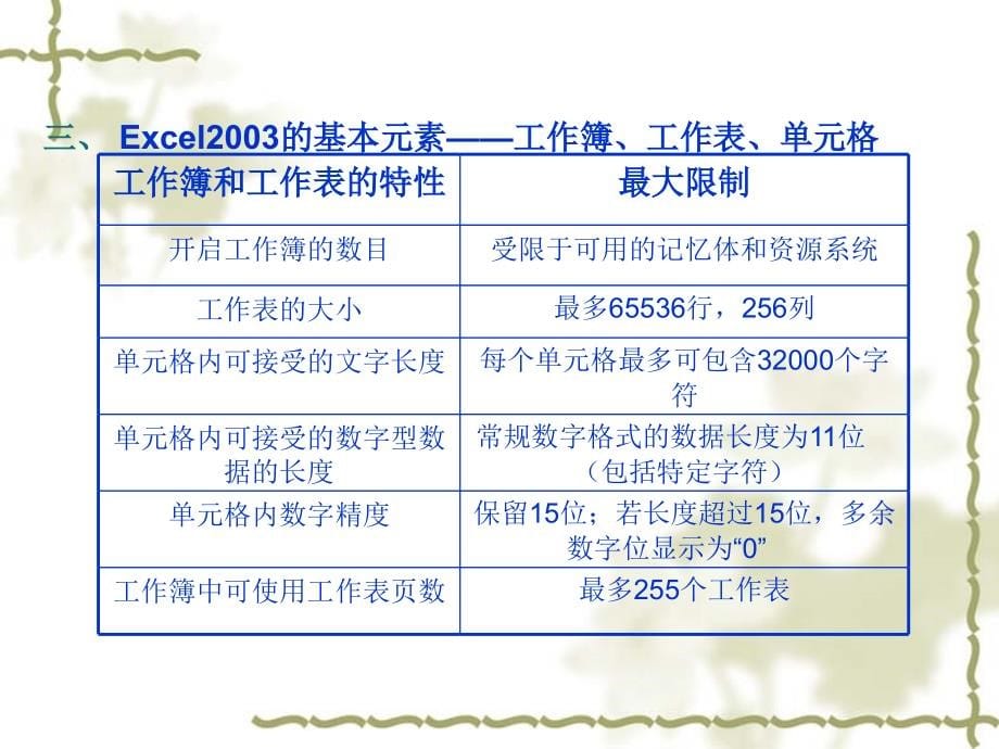 Excel的使用方法与技巧_第5页