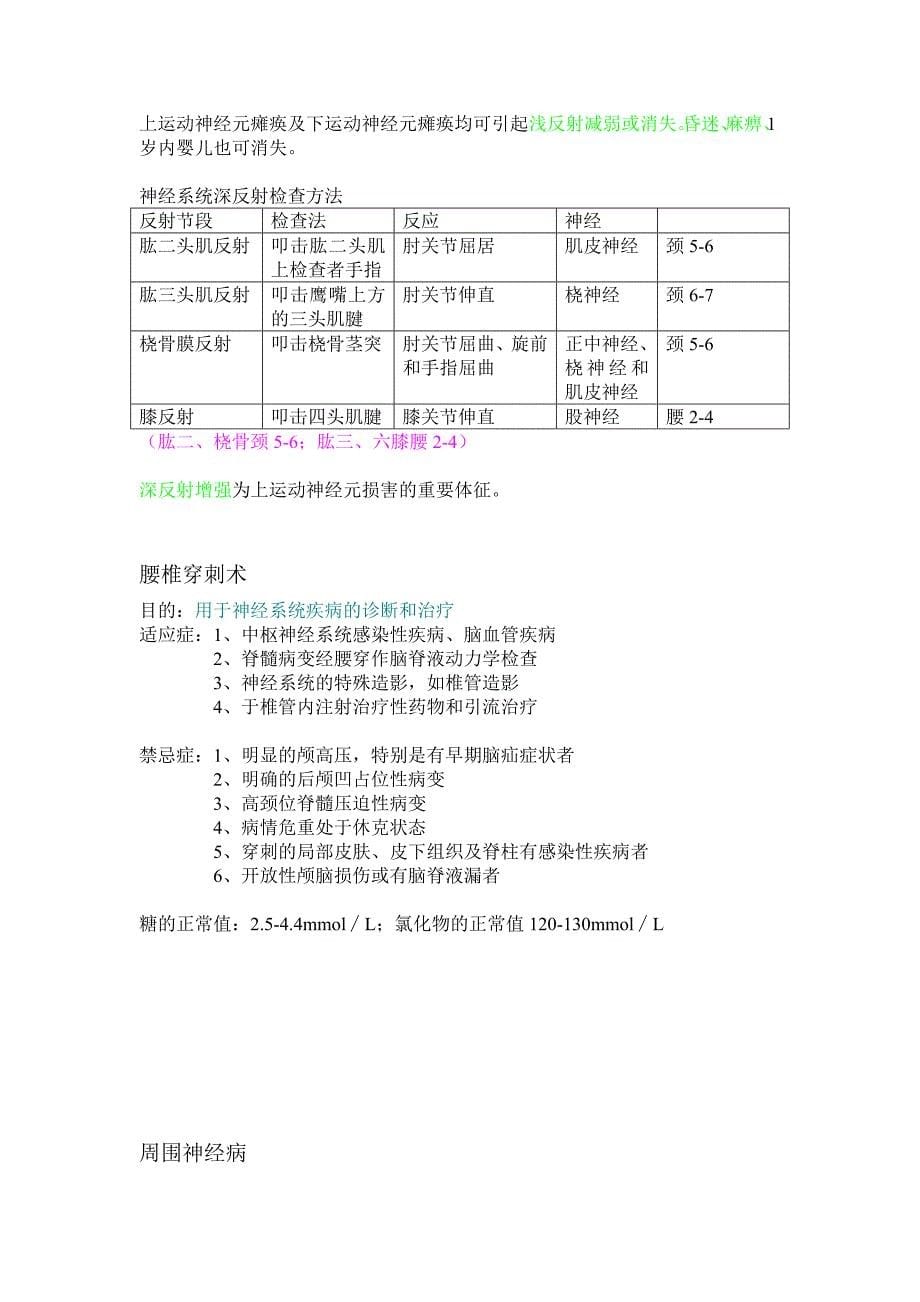 神经内科实习总结_第5页