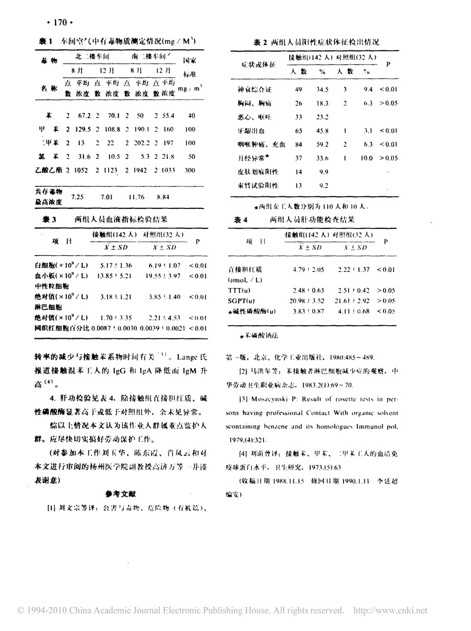 冷胶粘皮鞋工人的职业性危害_第2页