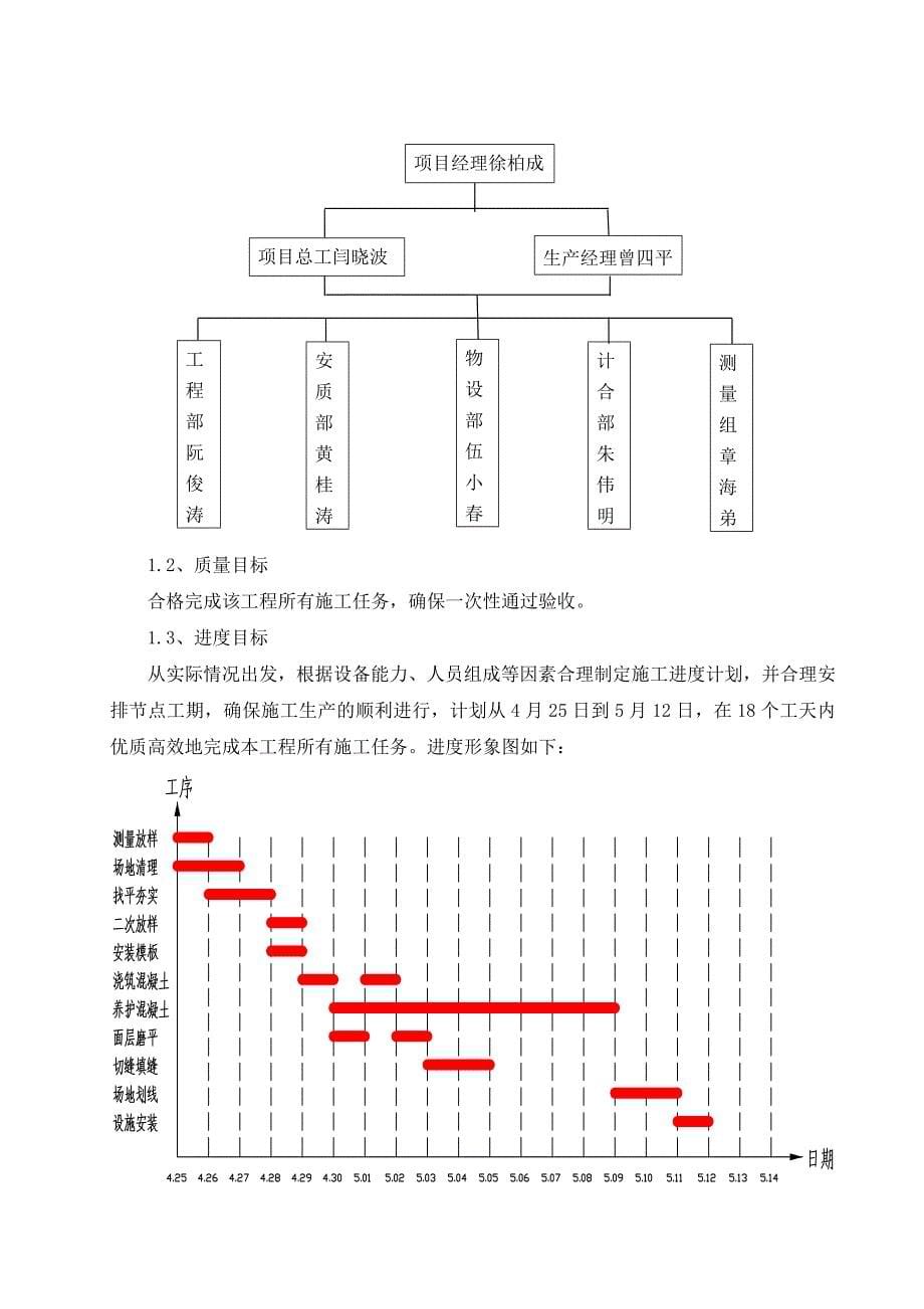 混凝土地面球场施工方案_第5页