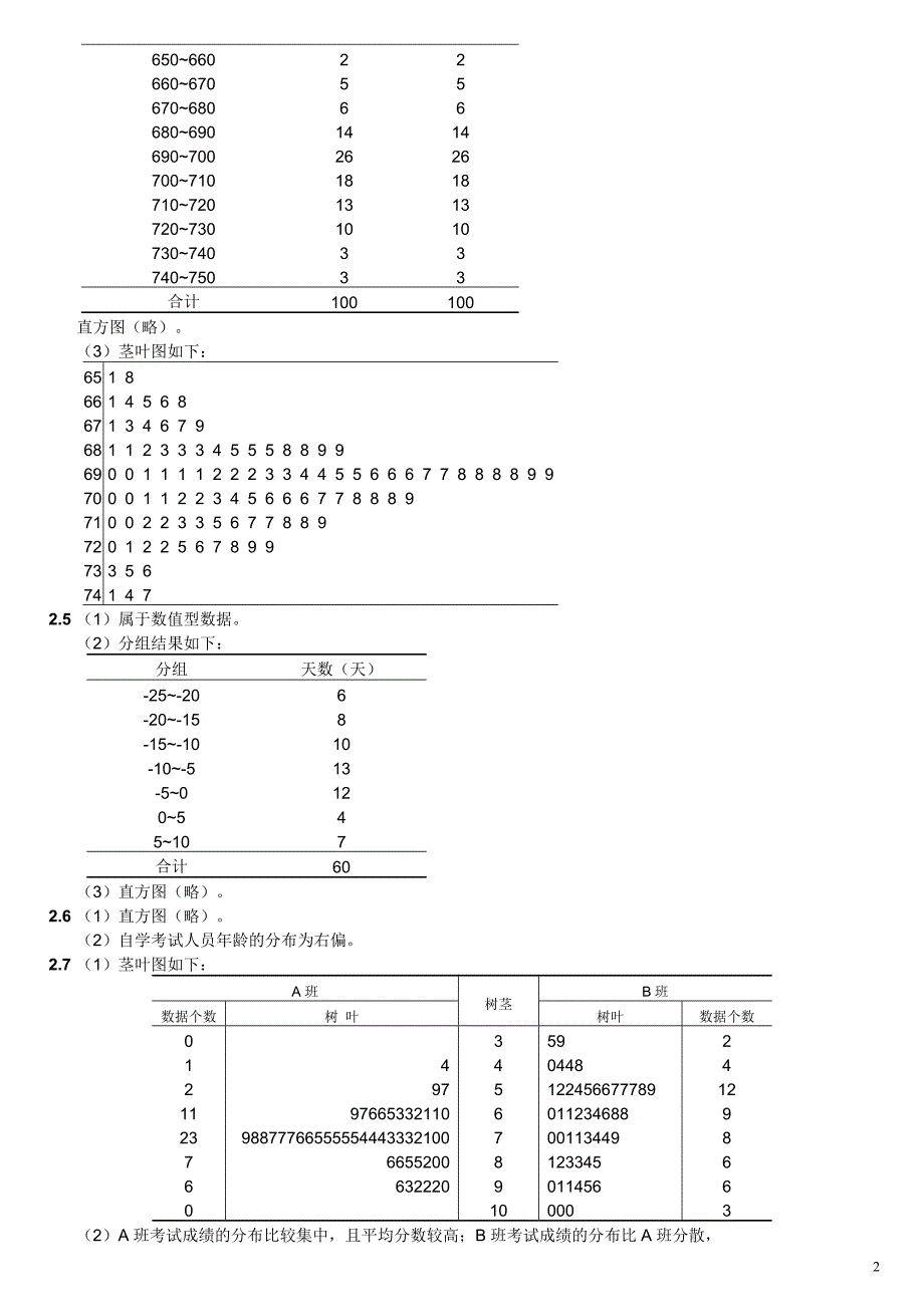 统计 三 课后习题_第2页