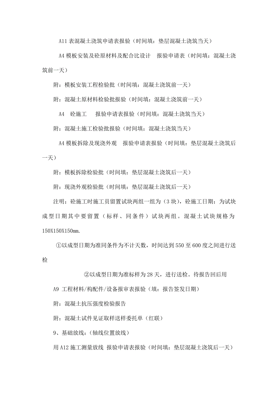 施工组织设计资料报验顺序_第4页