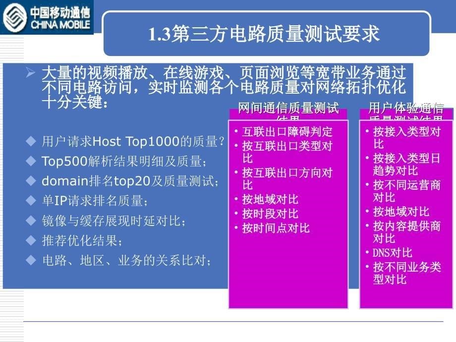 中国移动第三方链路测试系统V3.1_第5页