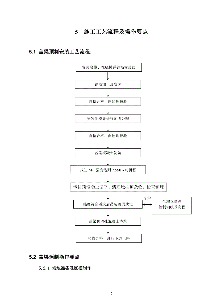 甘肃二级公路上承式钢管混凝土拱桥盖梁预制吊装施工工法_第4页