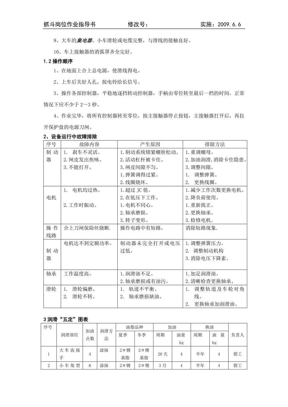 抓斗岗位设备使用与维护规程_第3页