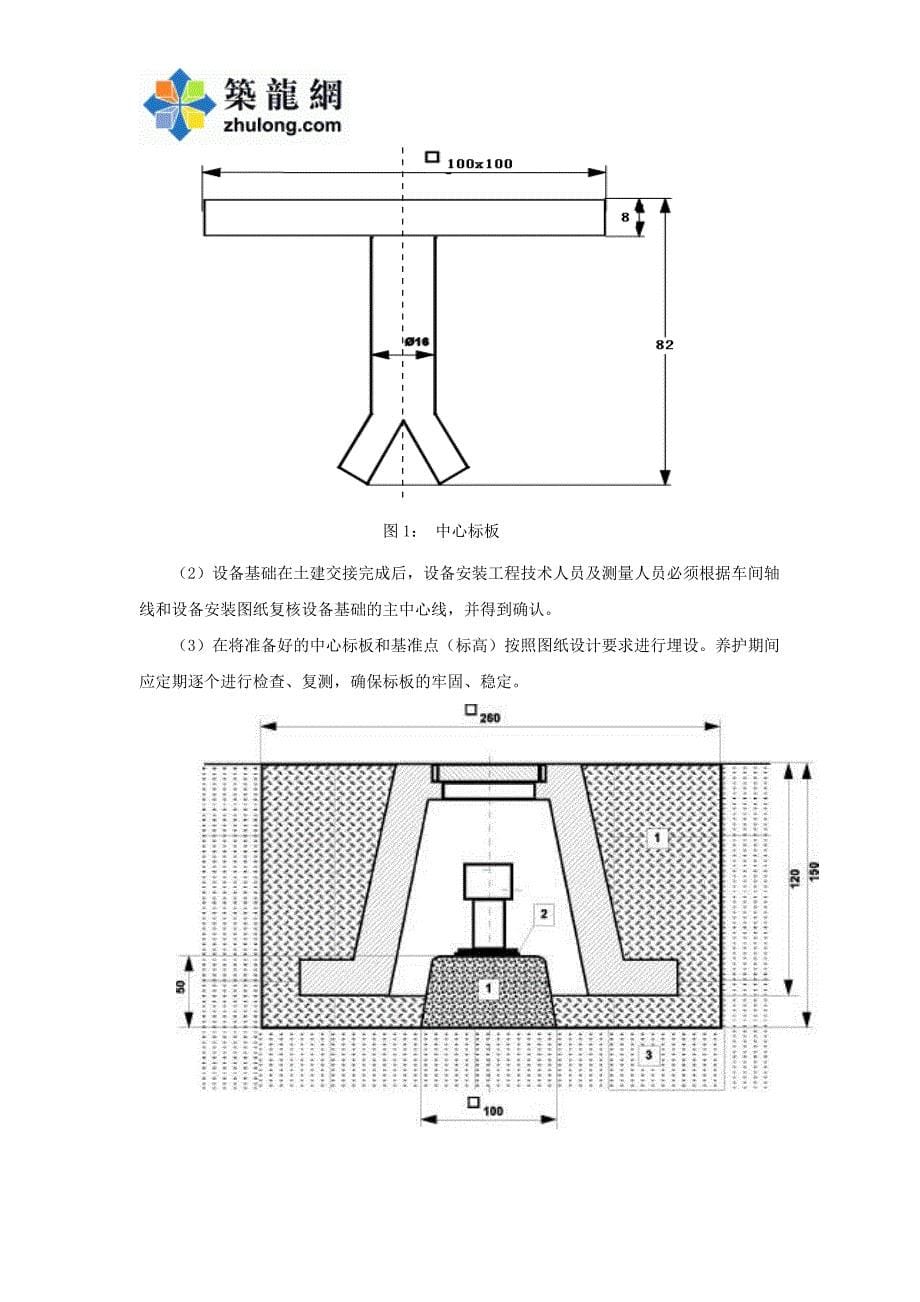 工艺工法qc金属压延生产线设备安装测量施工工法_第5页