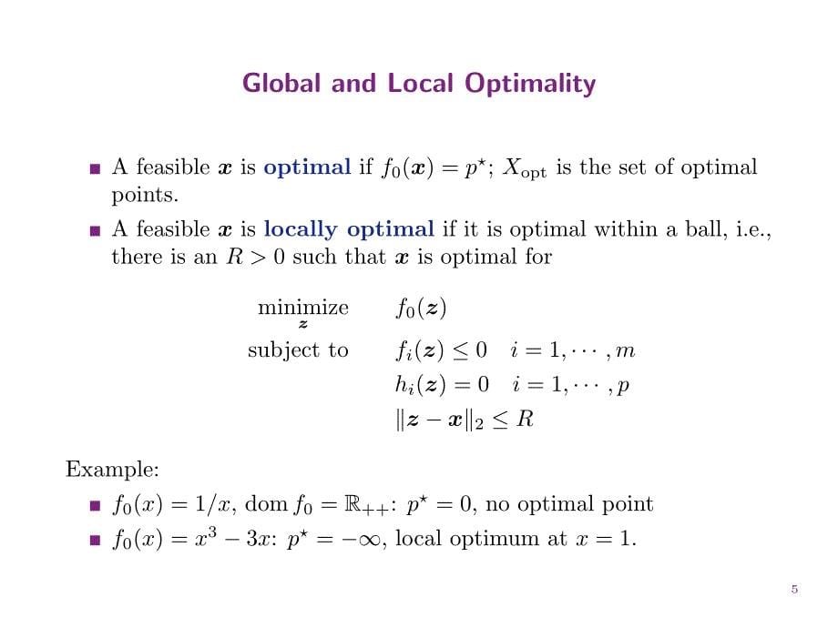 凸优化2017课件Lecture4_convex_problems_第5页