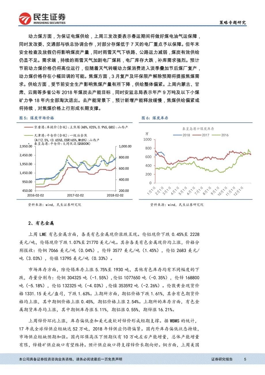 中观高频数据看行业配置：聚焦美债收益率上升_第5页