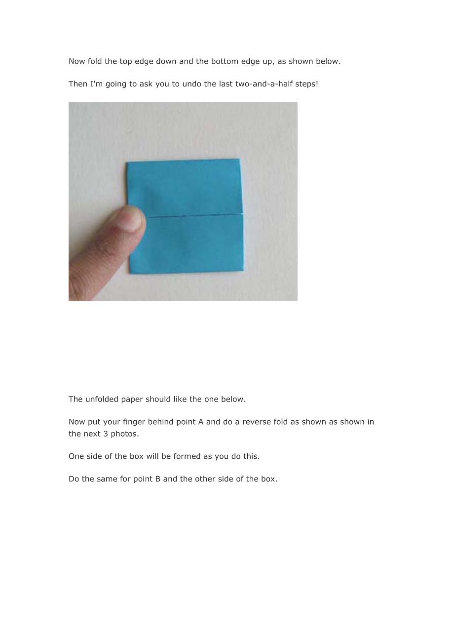 最简单的纸盒折法_第3页