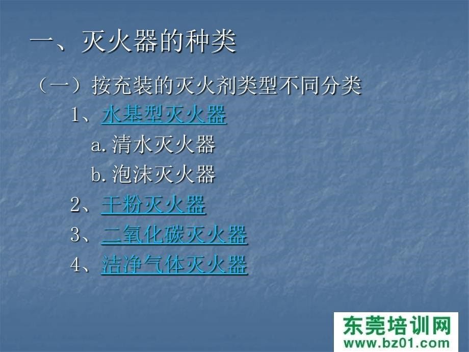 灭火器的使用说明与维护知识_第5页