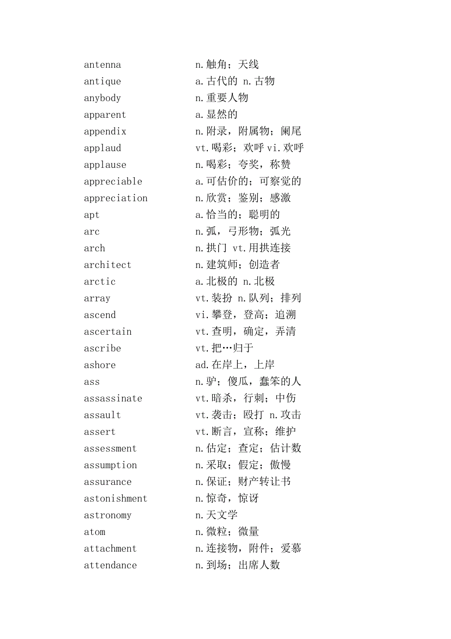 大学英语六级词汇下载_第3页