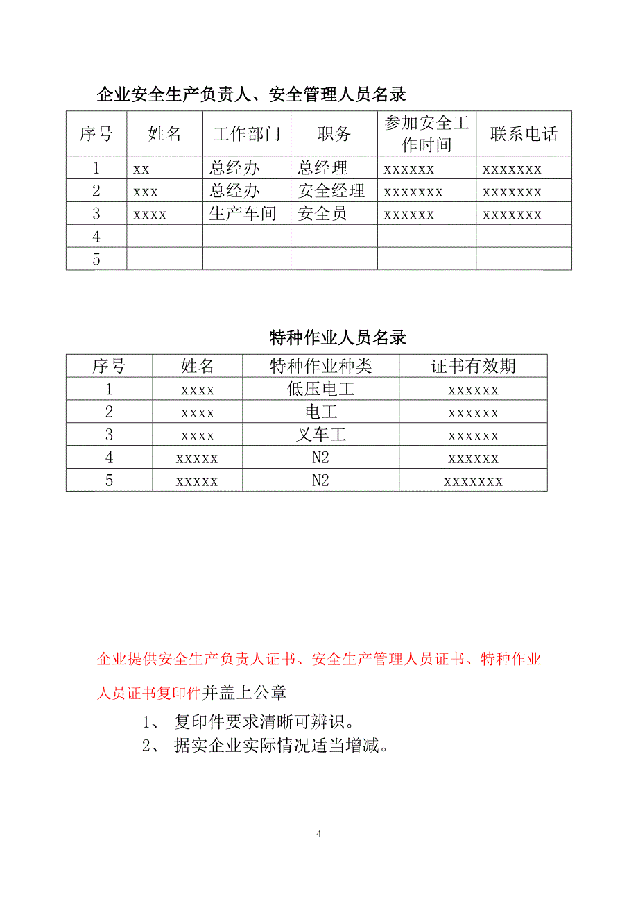 小企业标准化申报材料模板_第4页