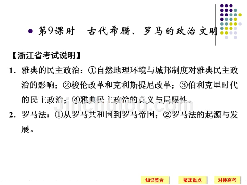 专题四古代希腊、罗马的政治文明及近代西方的民主政治_第4页