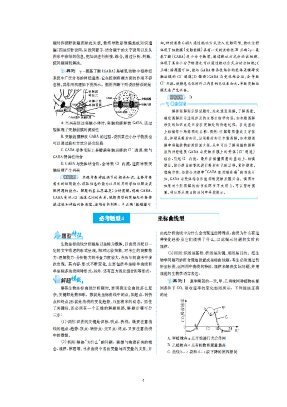 新高考理科综合（生物、物理、化学）必考题型万能答题模板_第4页