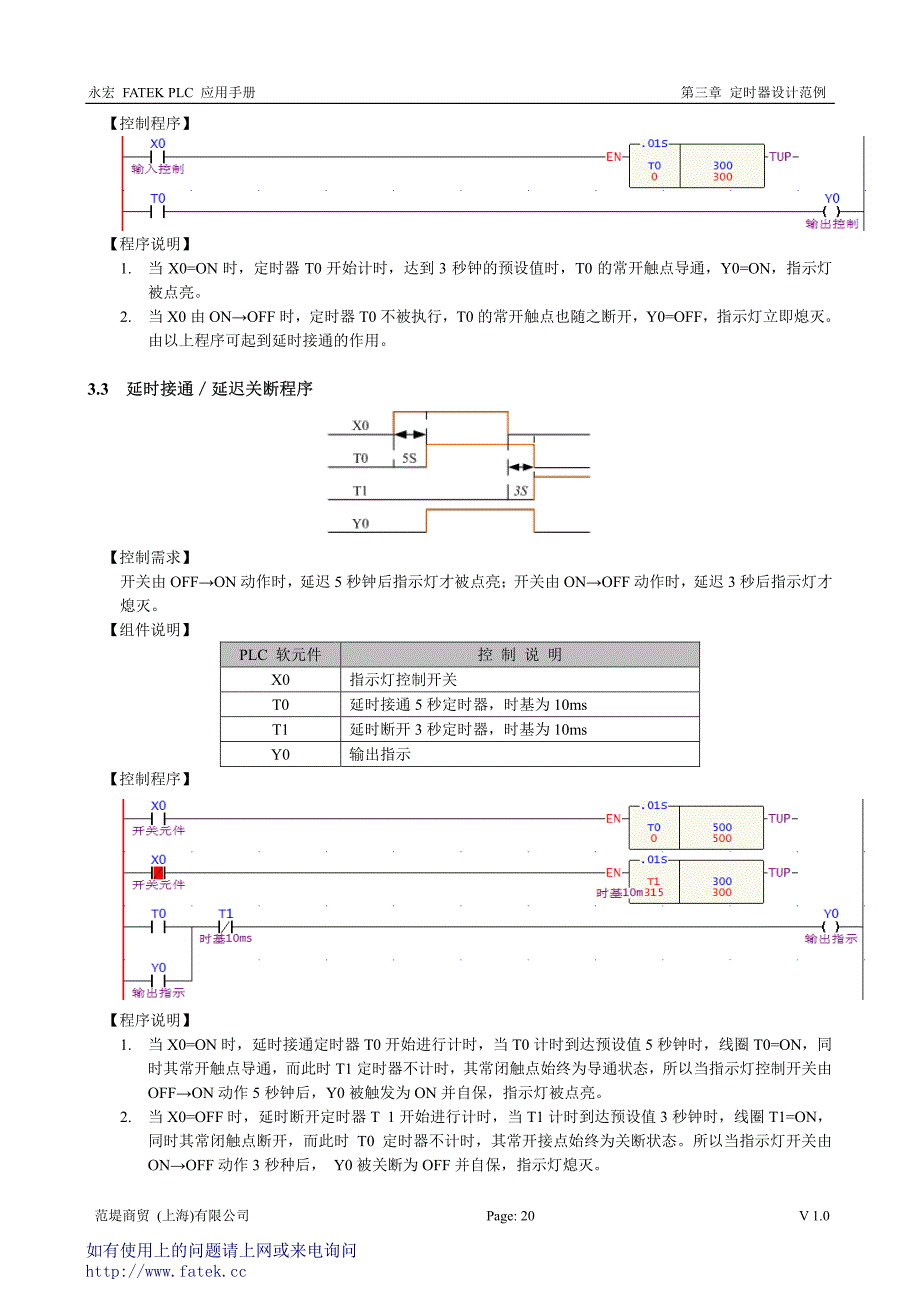 永宏plc ch3-定时器设计范例_第2页