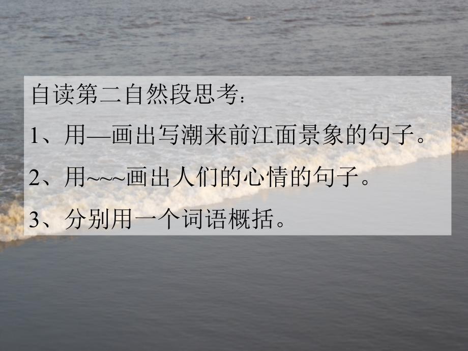 人教版小学语文四年级上册《观潮》PPT课件_516760_第2页