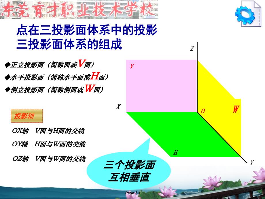 机械制图直线的投影公开课课件_第3页