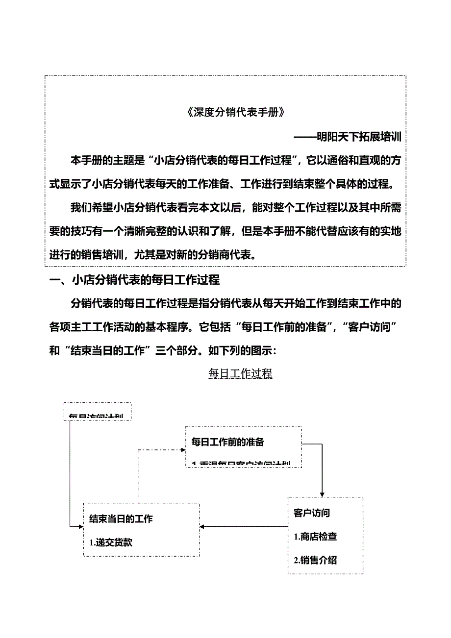 宝洁深度分销代表手册_第1页