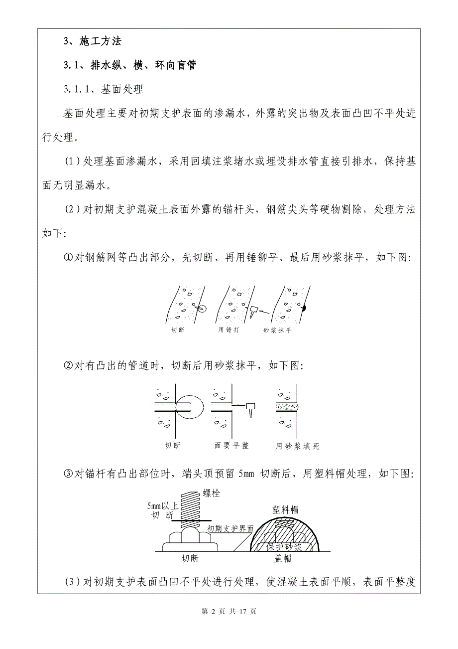 纵环向排水盲管沟2级交底_第2页