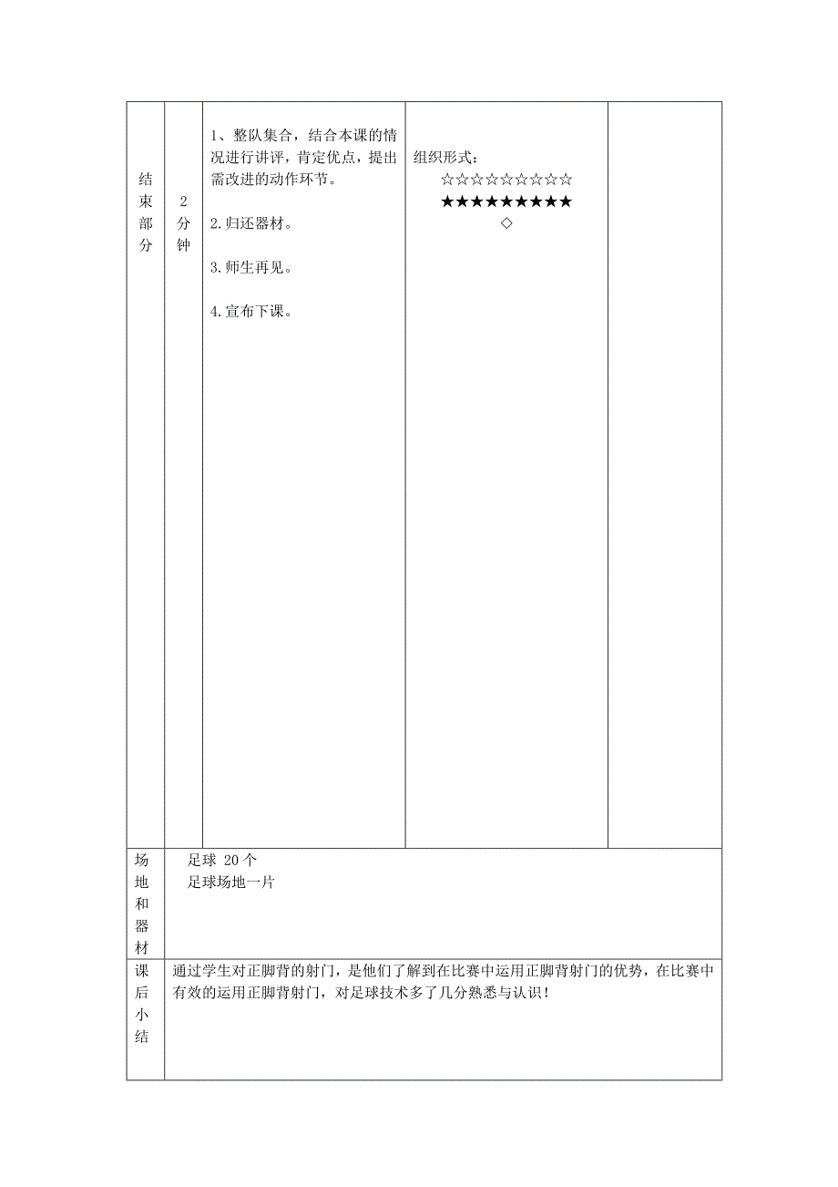 足球教案 正脚背射门_第3页