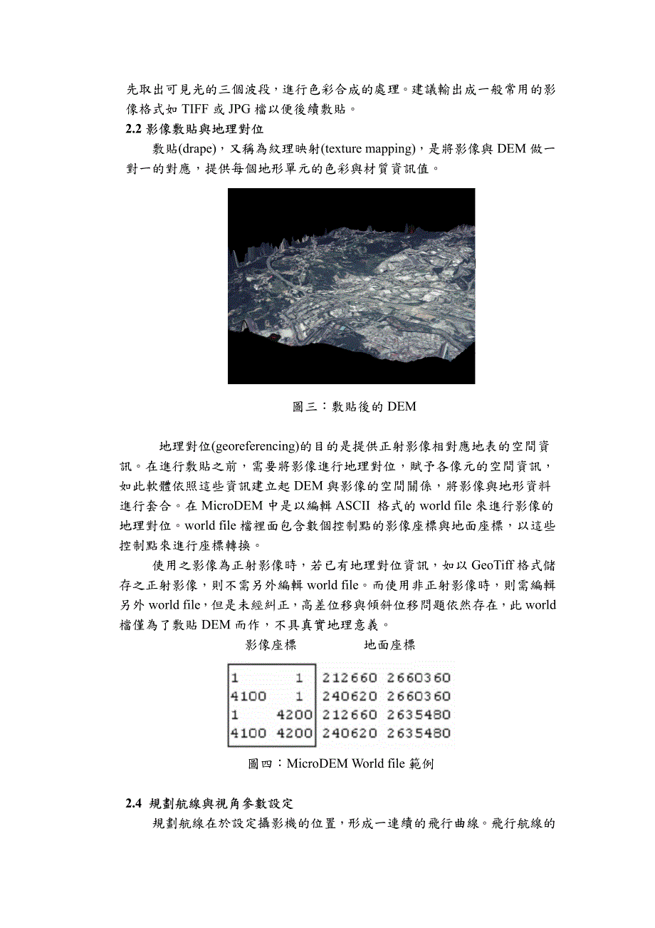 以mircodem制作地形模拟飞行动画探讨_第4页