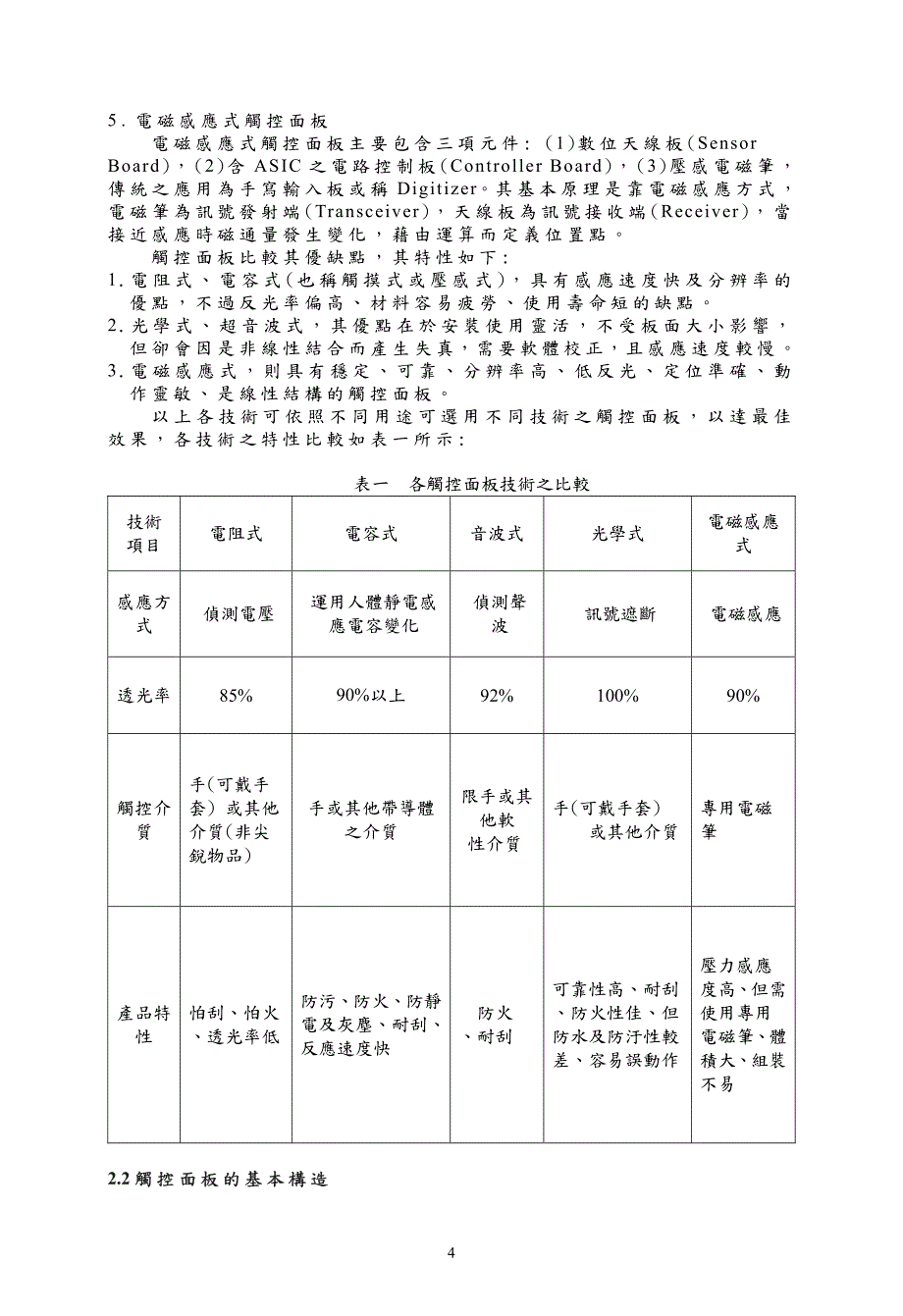 液晶触控面板发展概况_第4页