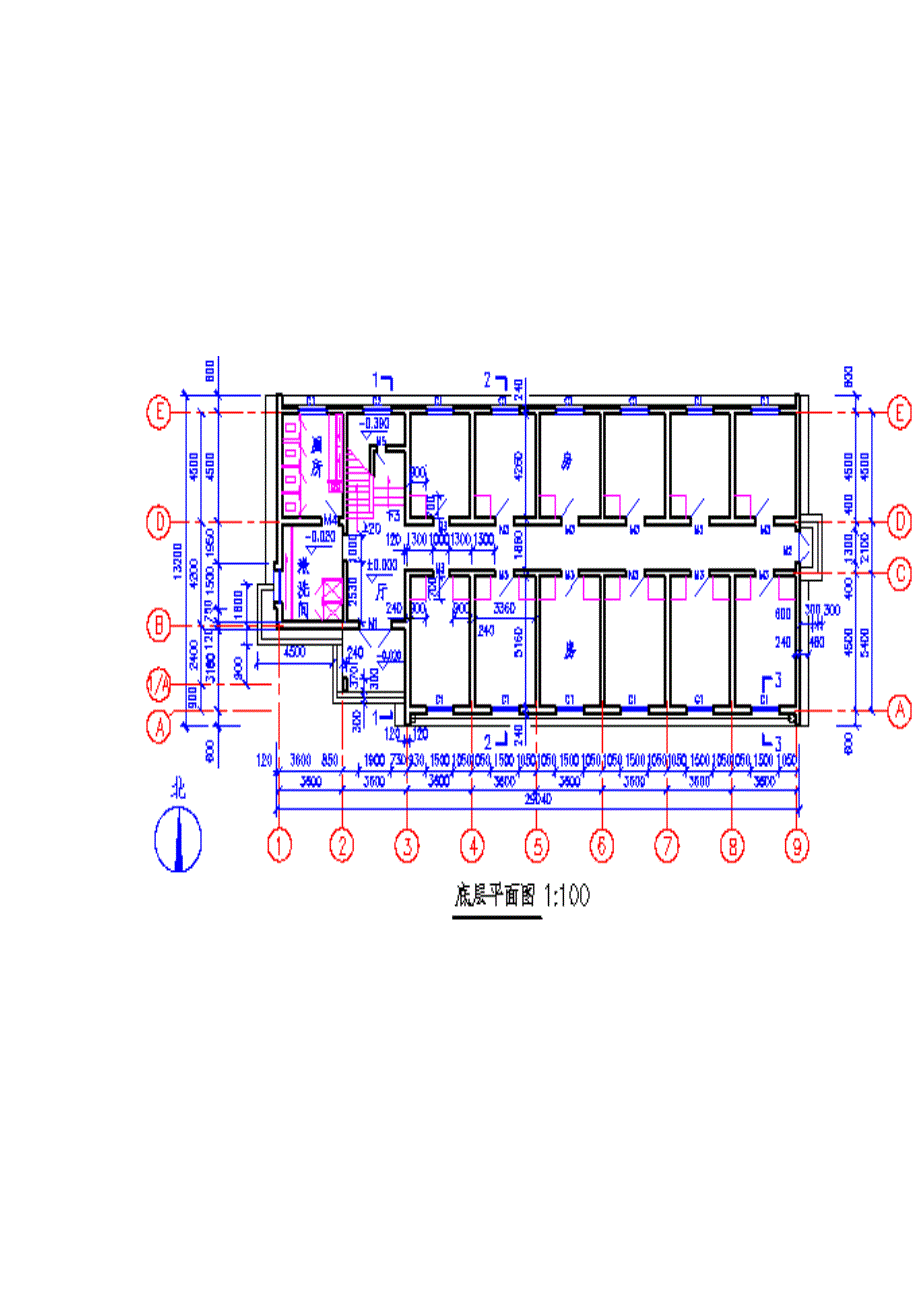 建筑图 平面立面刨面_第3页