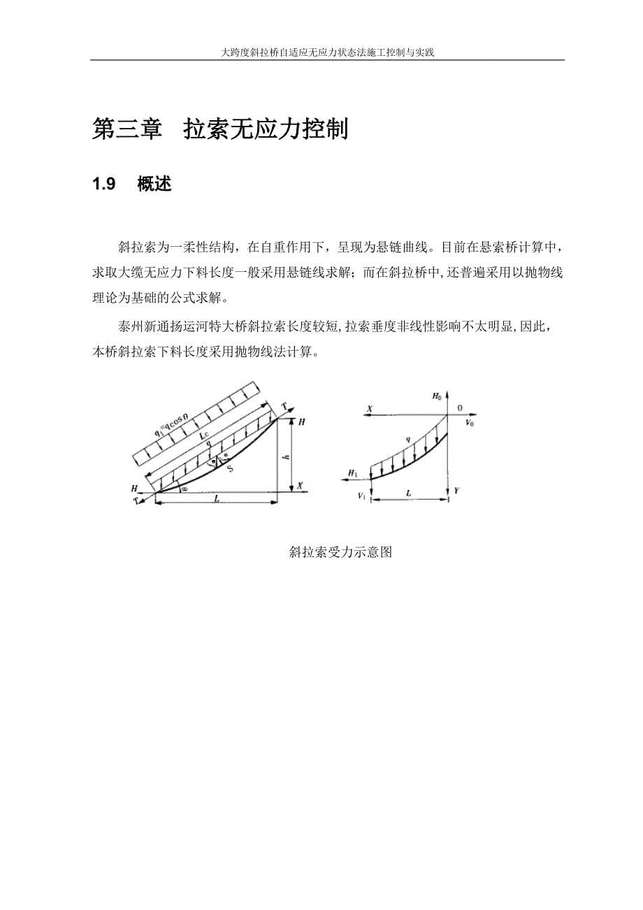 大跨度斜拉桥自适应无应力状态法施工控制实践(工程硕士)_第5页