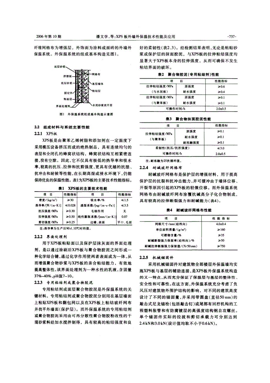 xps板外墙外保温技术性能及应用_第2页