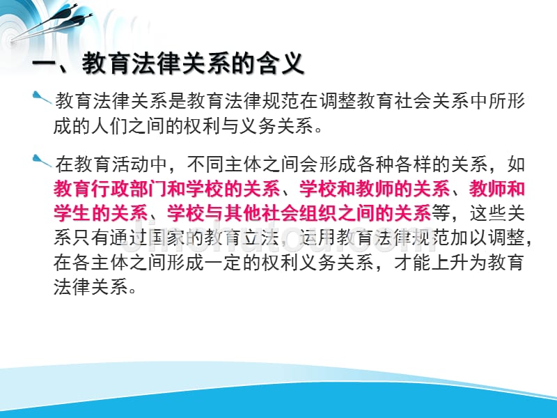 幼儿园政策法规2第三章教育法律关系与责任_第3页