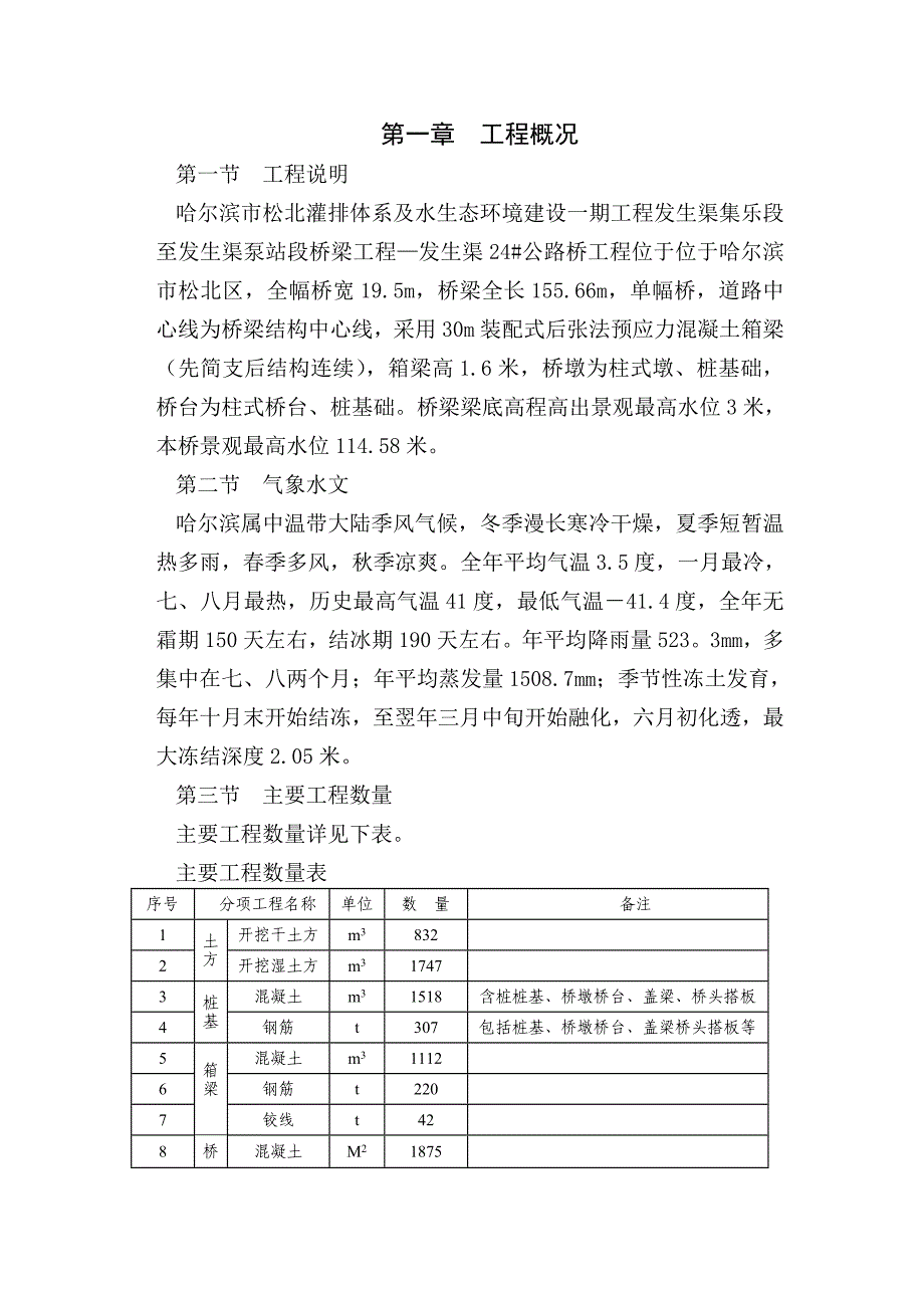 发生渠24#桥施工组织设计_第4页