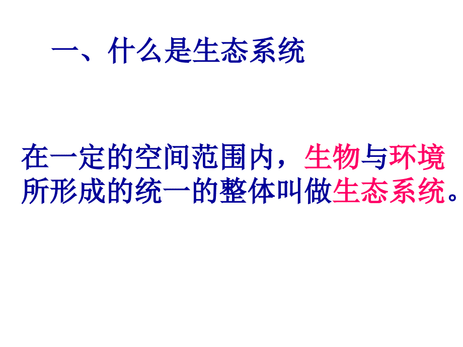 人教版七年级生物上册教学课件：1-2-2 生物与环境组成生态系统 (共40张)_第4页