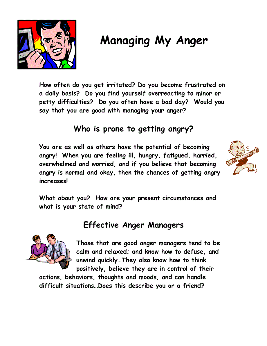 管理我的愤怒 Managing my anger_第2页