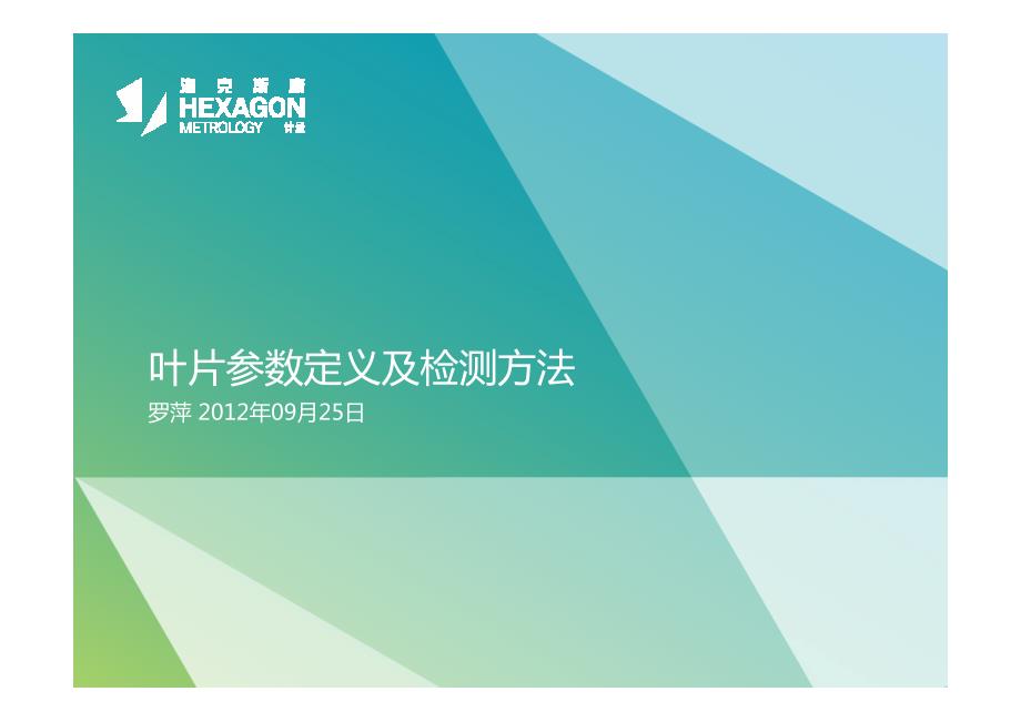 叶片参数定义及检测方法_第1页