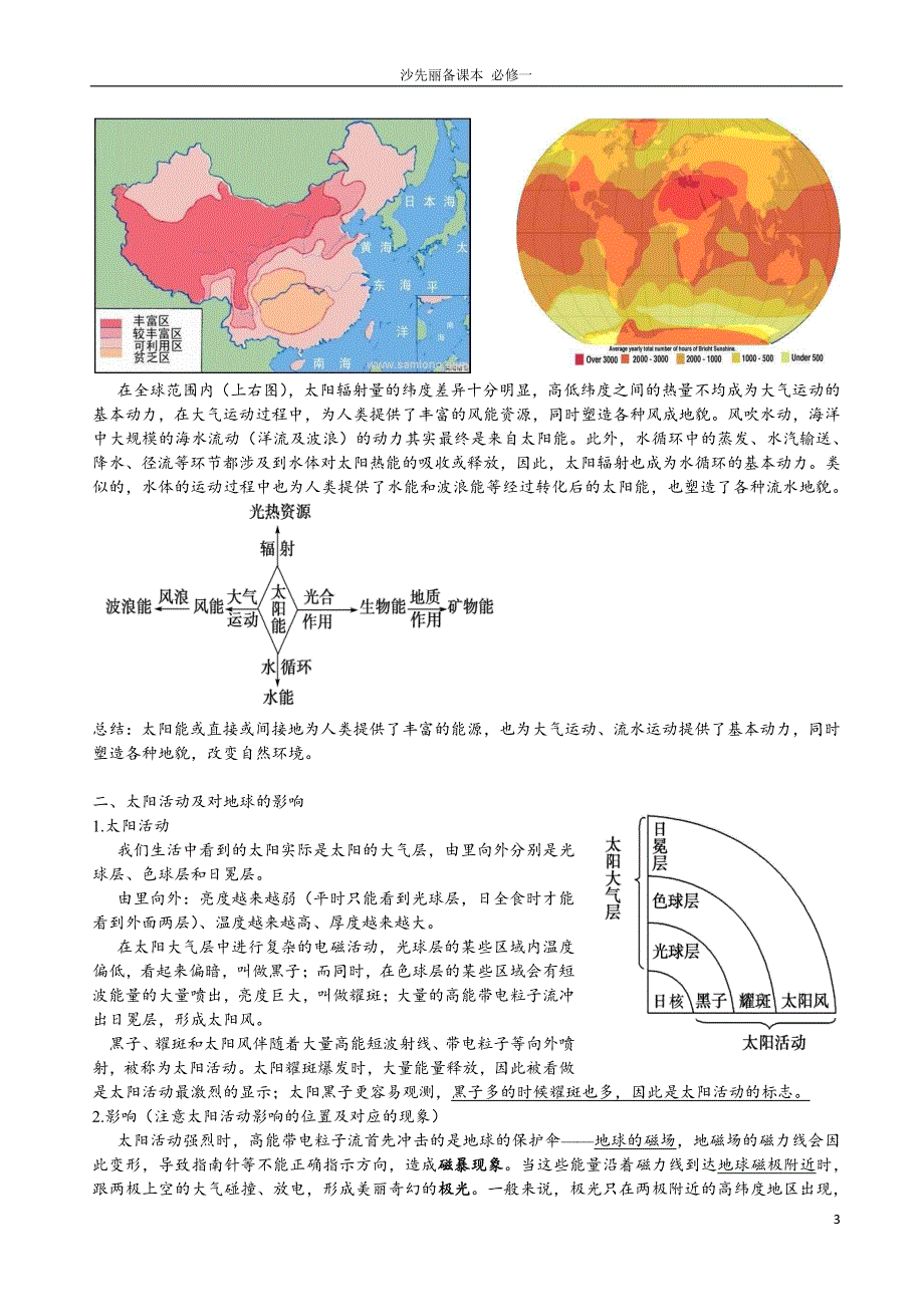 高中地理期末考试复习_第3页