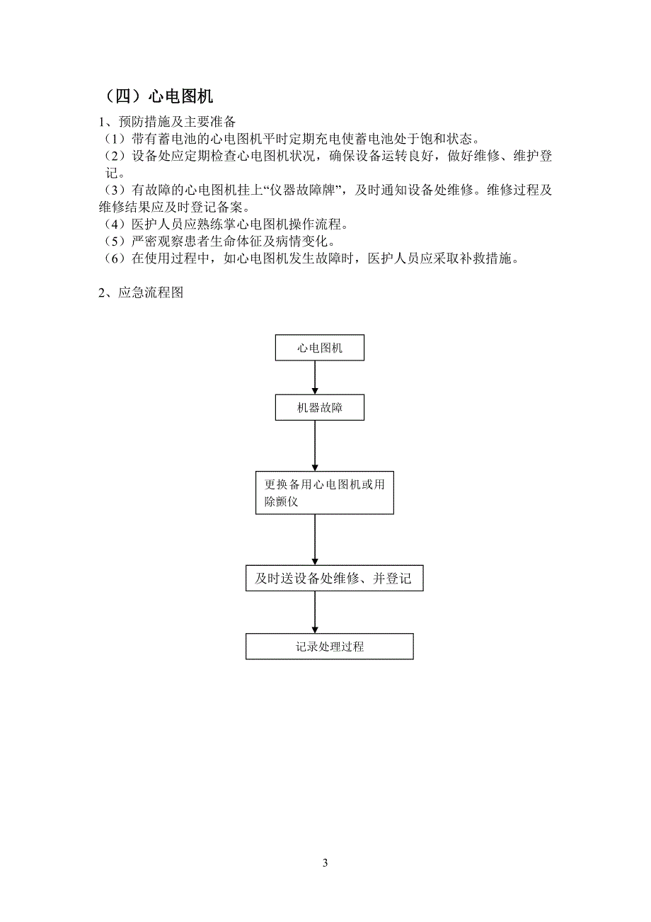 使用常用仪器和抢救设备可能出现意外情况_第4页