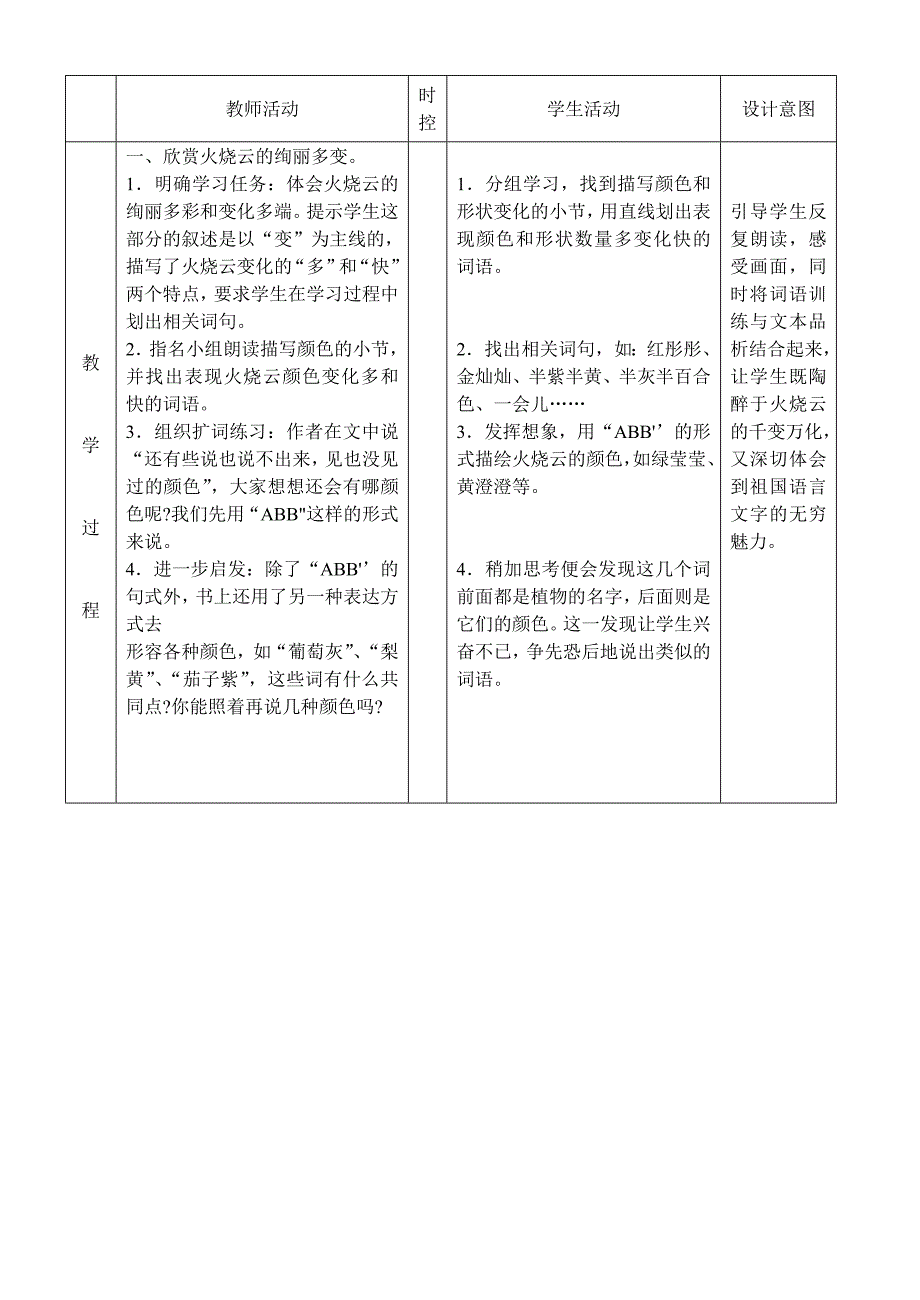 四年级语文一单位备课7_第2页