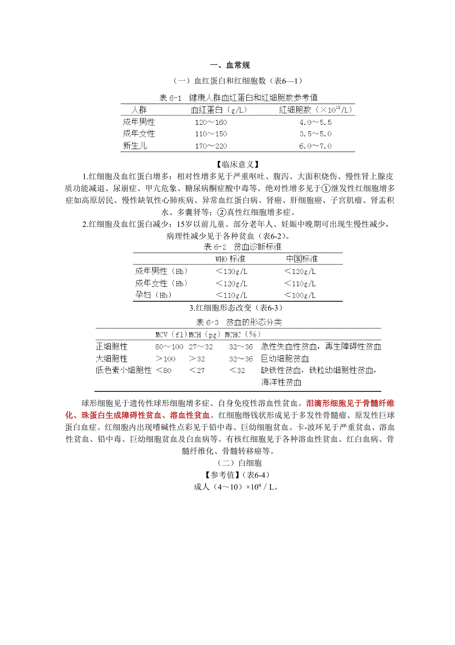 实验室检查正常值及异常意义_第1页